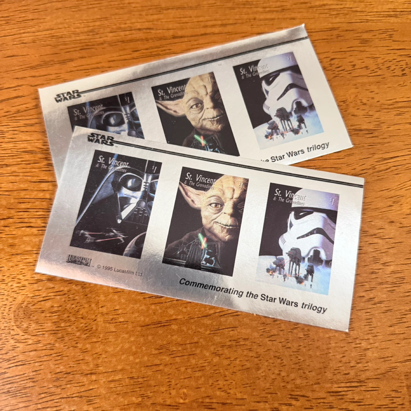Star Wars Commemorative Card - 1995 Lucasfilm