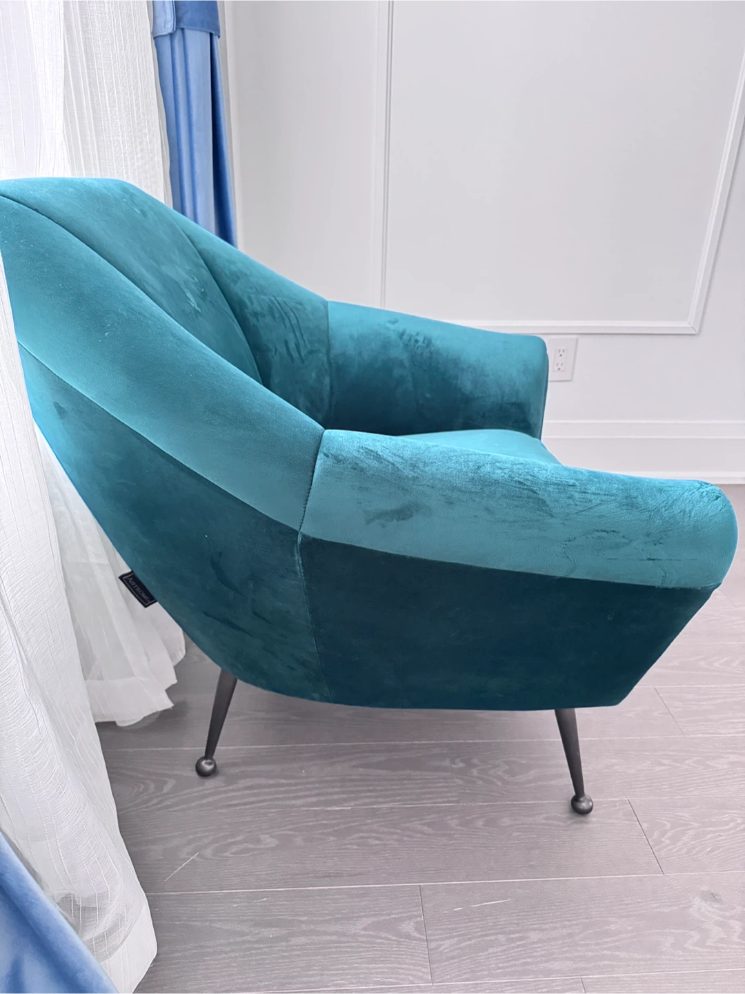 Sofa Chair Galabria - Teal Accent Chair - photo 4