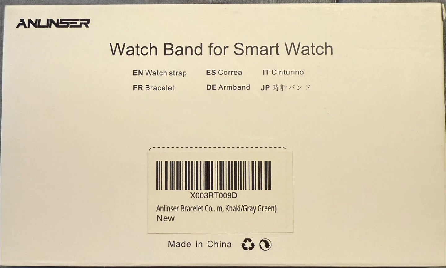 ANLINSER Watch Band for Smart Watch