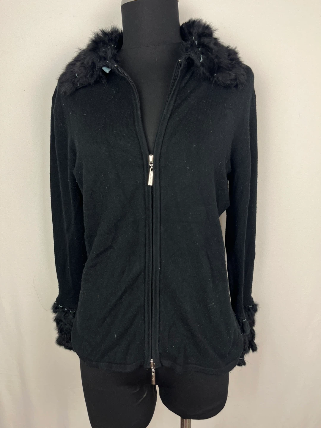 Gabriella Vencini Black Cardigan Size T2