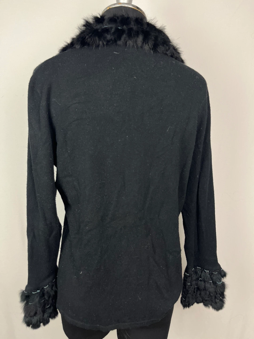 Gabriella Vencini Black Cardigan Size T2 - photo 2