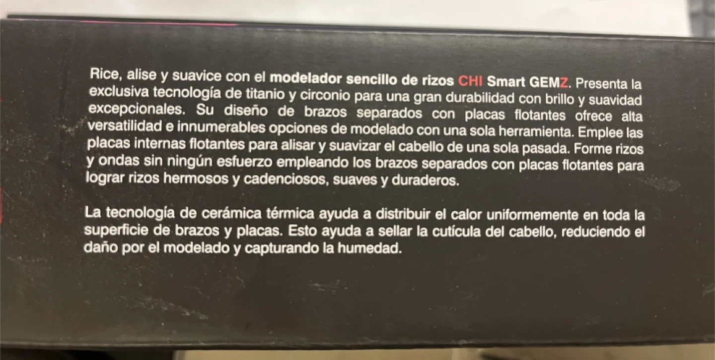 CHI Smart GEMZ Ease Curl Styling Iron - Pink - photo 2