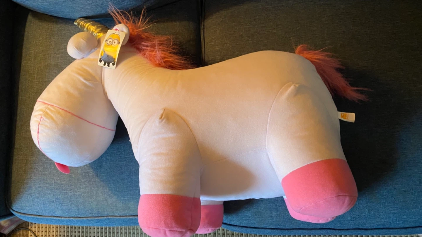 Despicable Me Fluffy Unicorn Plush - photo 3