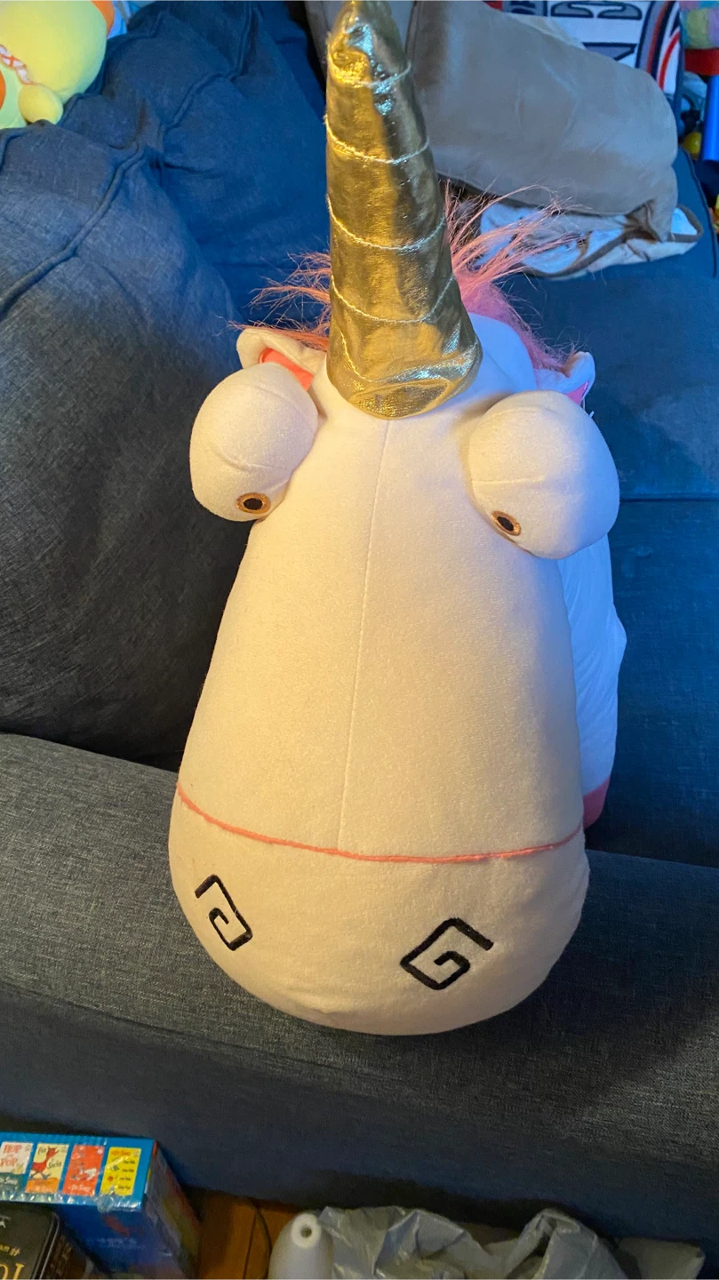 Despicable Me Fluffy Unicorn Plush - photo 2