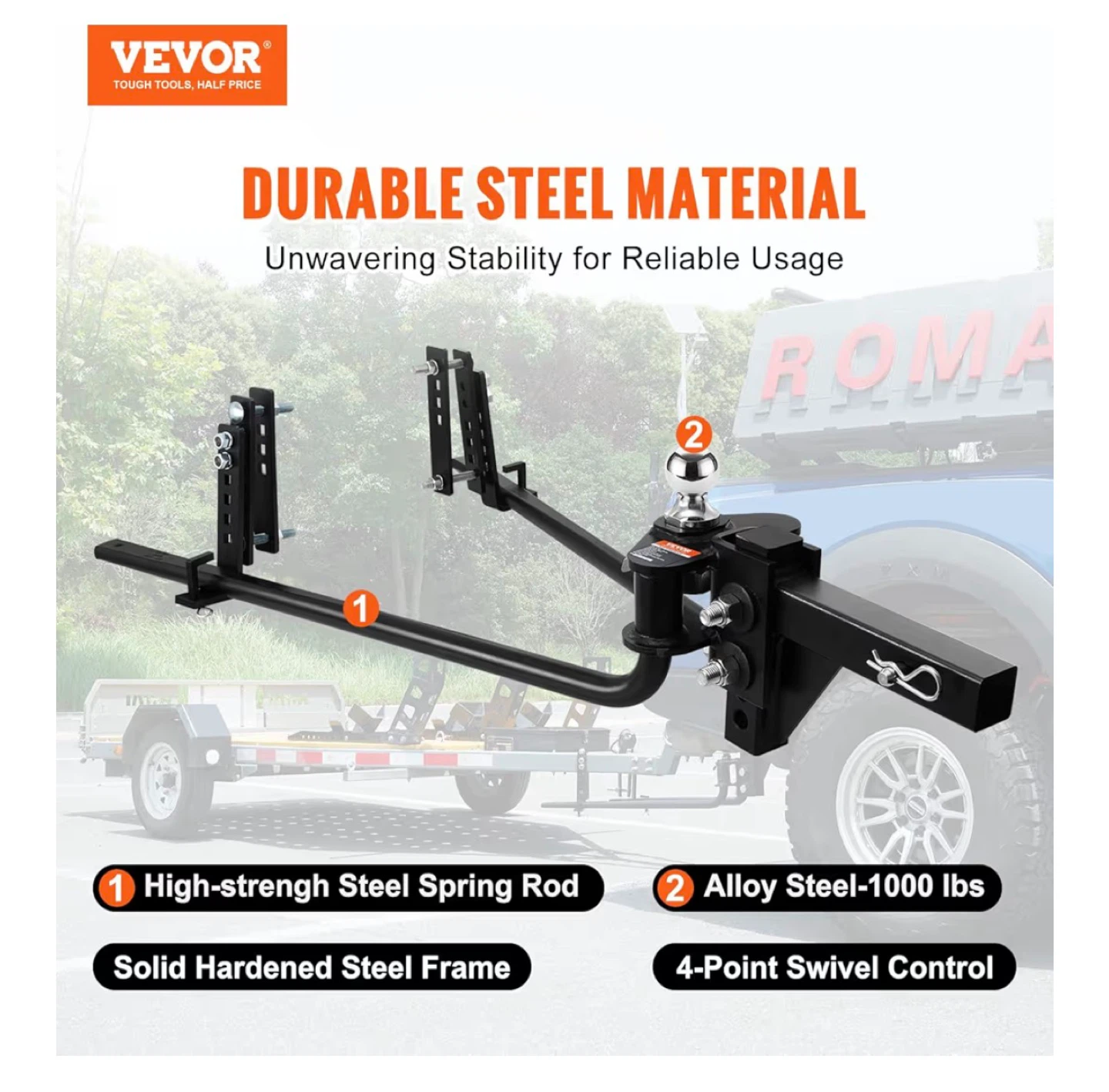 VEVOR Weight Distribution Hitch - photo 2