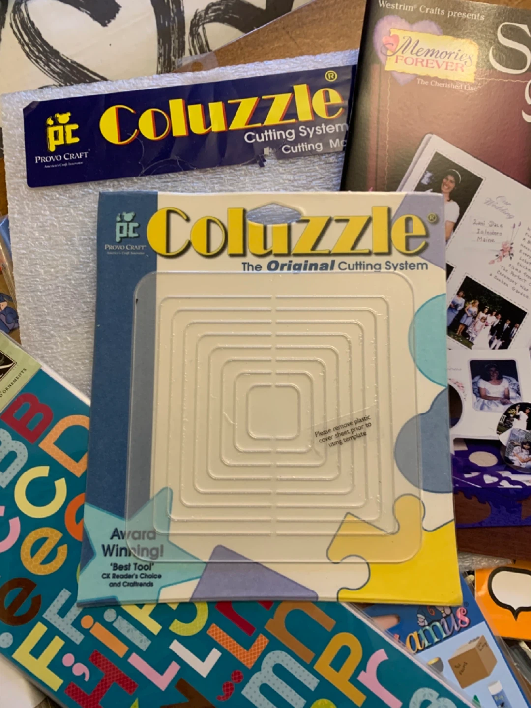 Scrapbooking Paper, Coluzzle Cutting System & More - photo 4