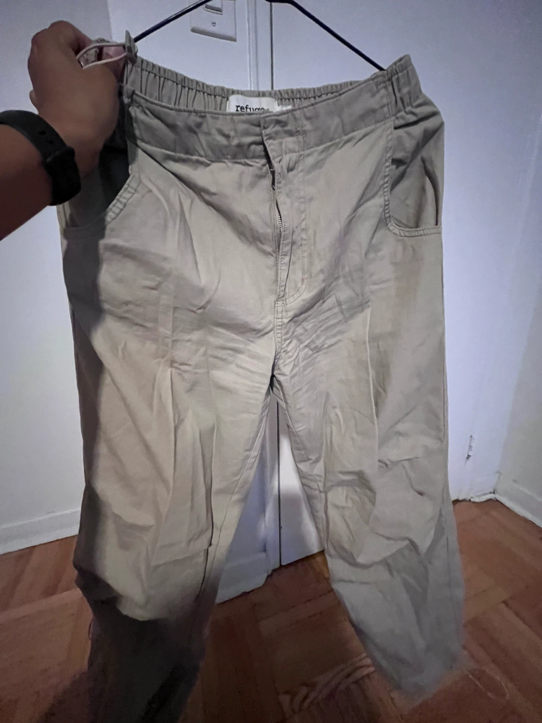 Refuge Beige Pants - Size M - photo 3