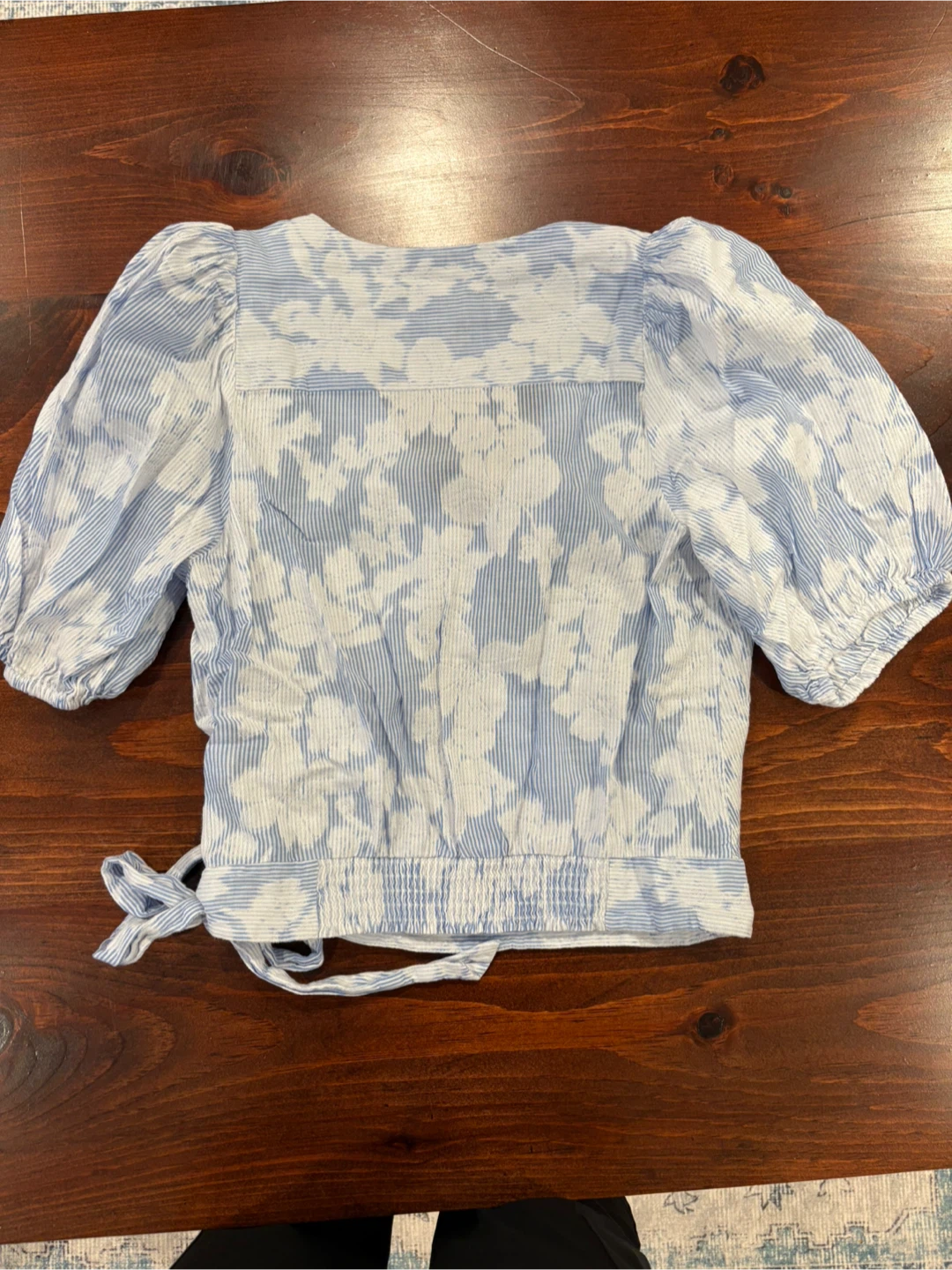 Banana Republic Floral Wrap Top - Size M - photo 2