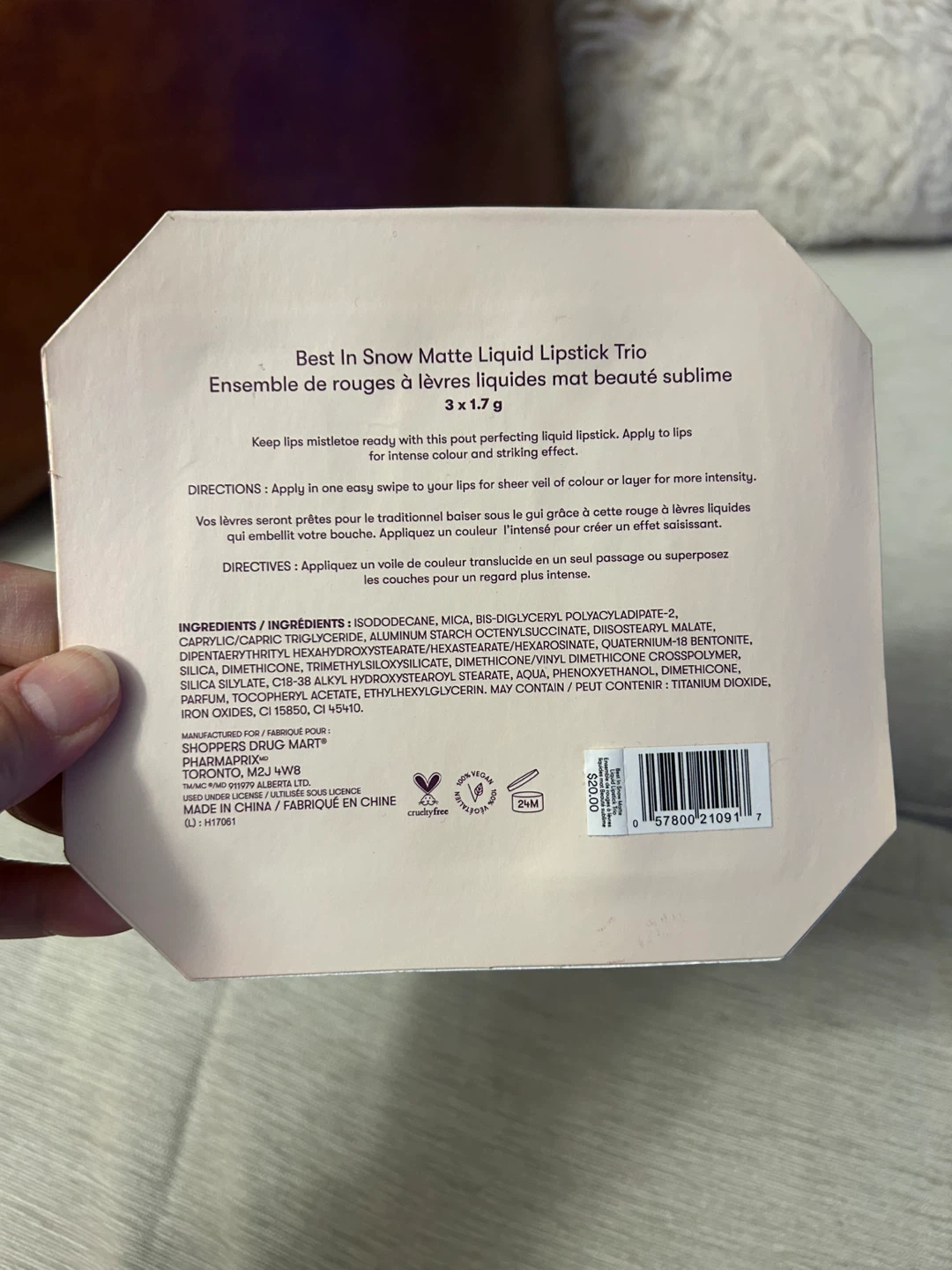 Quo Best In Snow Liquid Lipstick Trio - New - photo 2