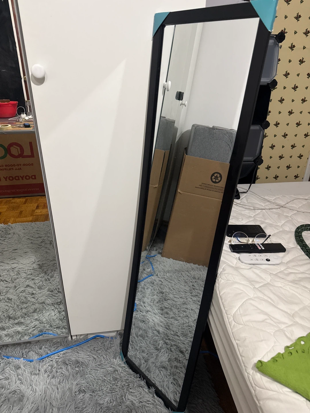 For Living Rectangular Door Mirror 14x50 inch