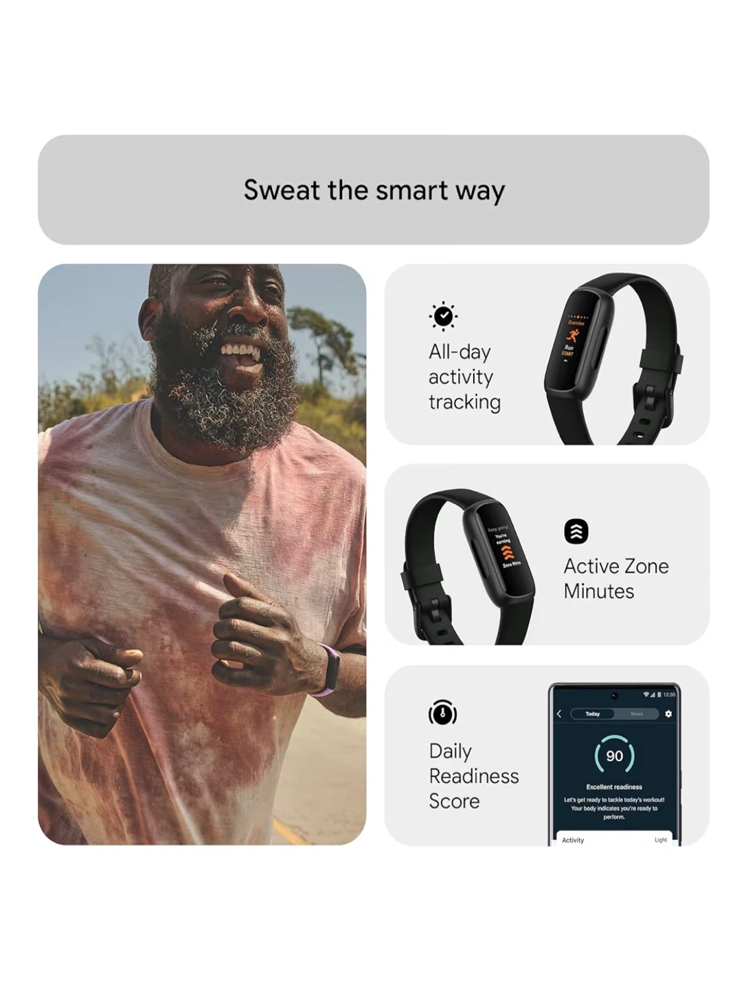 Fitbit Inspire 3 Health & Fitness Tracker - New in Box! - photo 3