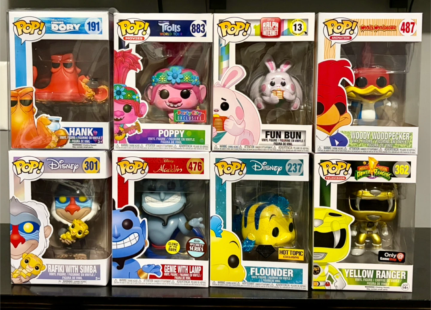 Funko POP! Figures: Disney, Trolls, Power Rangers & More!