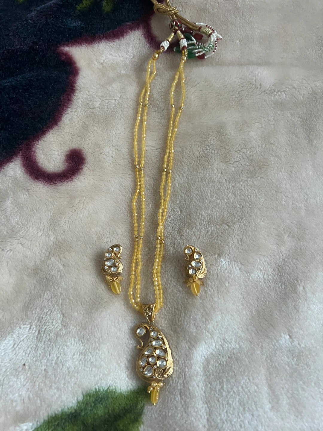 Necklace and Earring Set - Gold