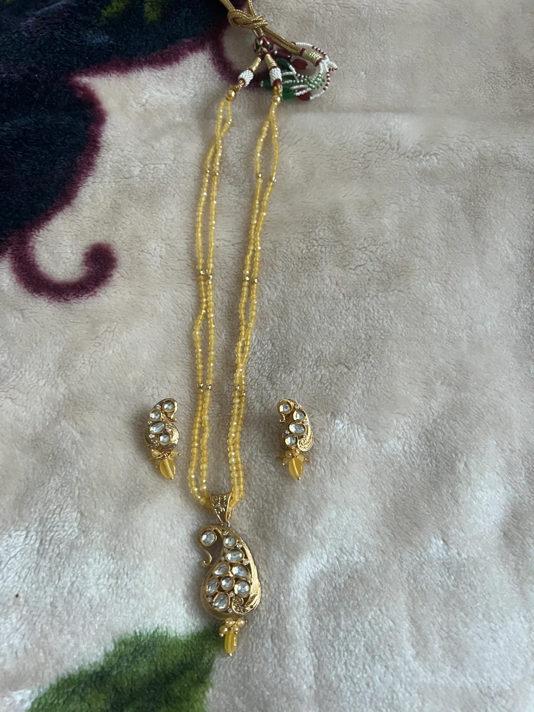 Necklace and Earring Set - Gold - photo 2
