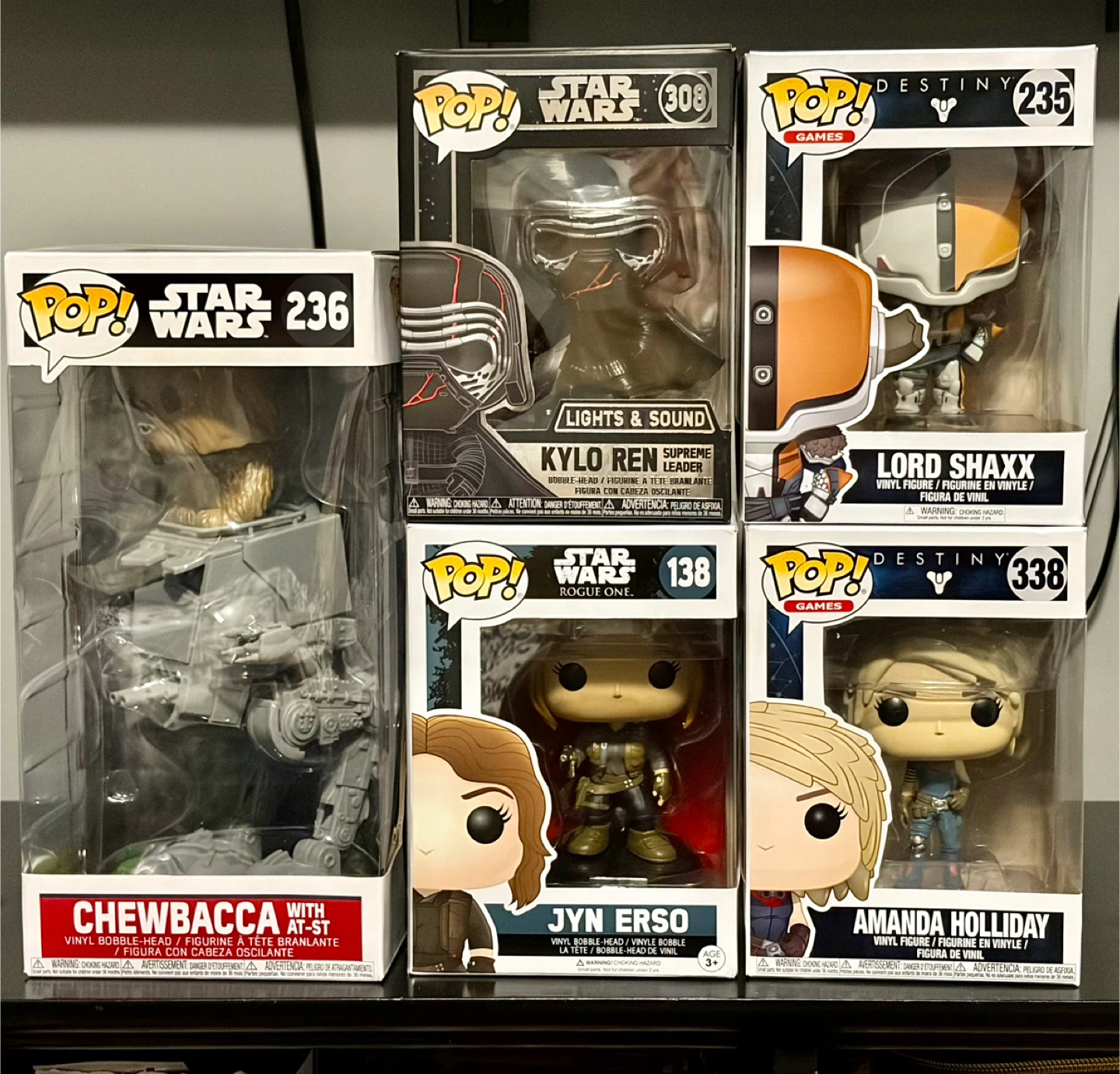 Funko Pop! Star Wars & Destiny Figures