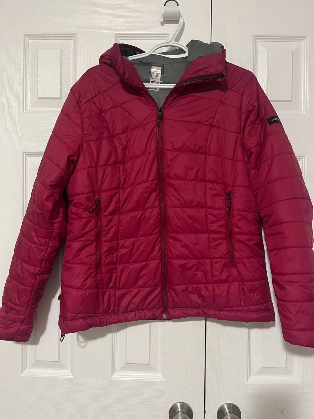 Forclaz Women's Puffer Jacket - Maroon