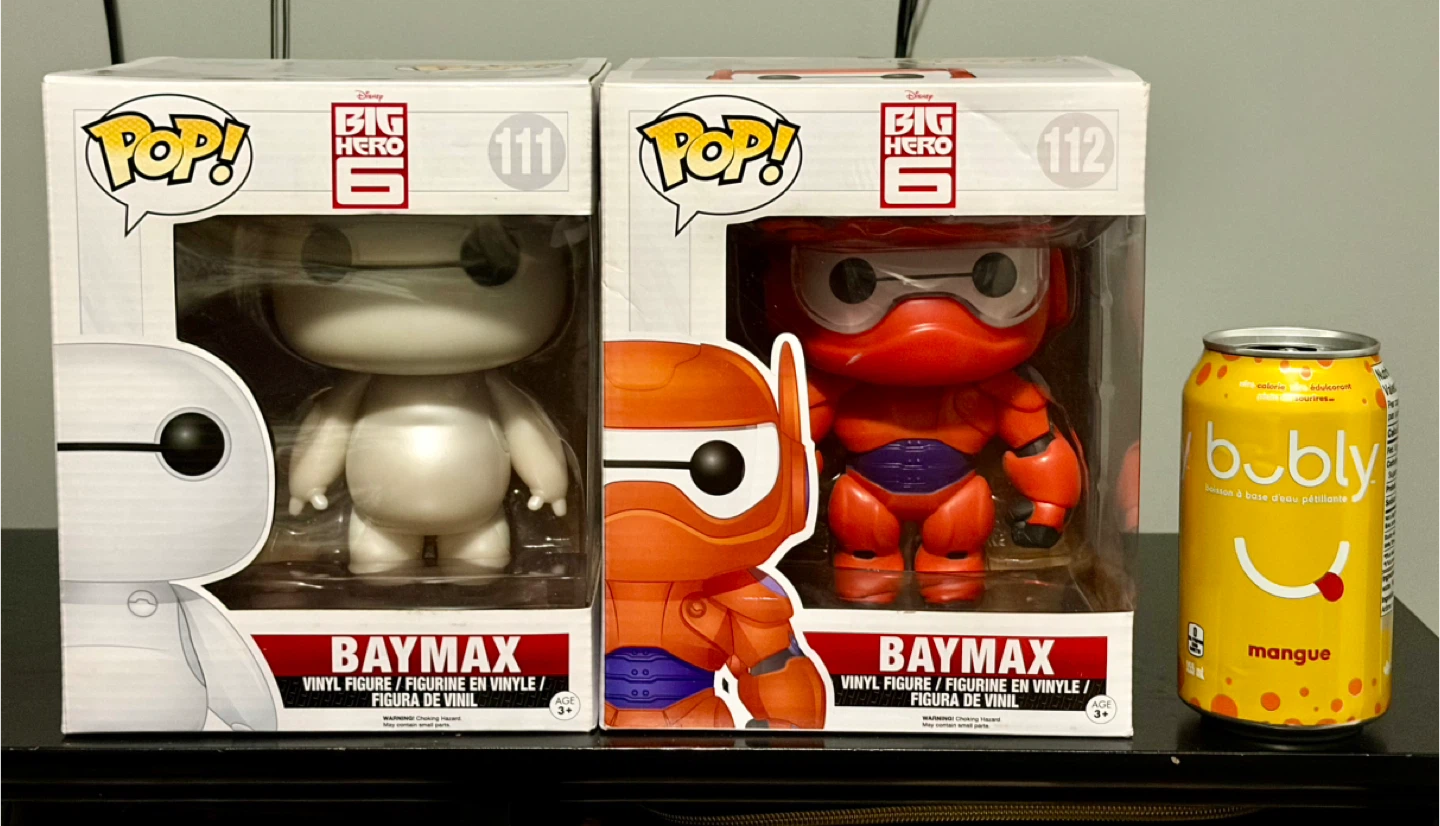 Funko Pop! Disney Big Hero 6 Baymax 111 & 112