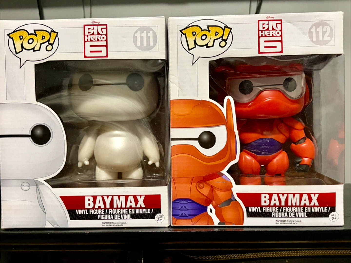 Funko Pop! Disney Big Hero 6 Baymax 111 & 112 - photo 2