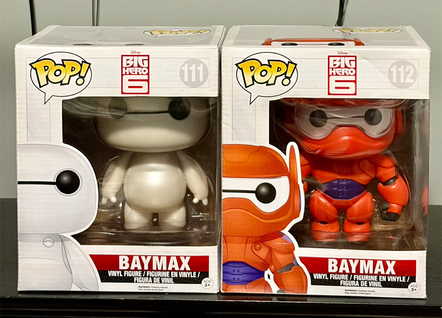 Funko Pop! Disney Big Hero 6 Baymax 111 & 112 - photo 3