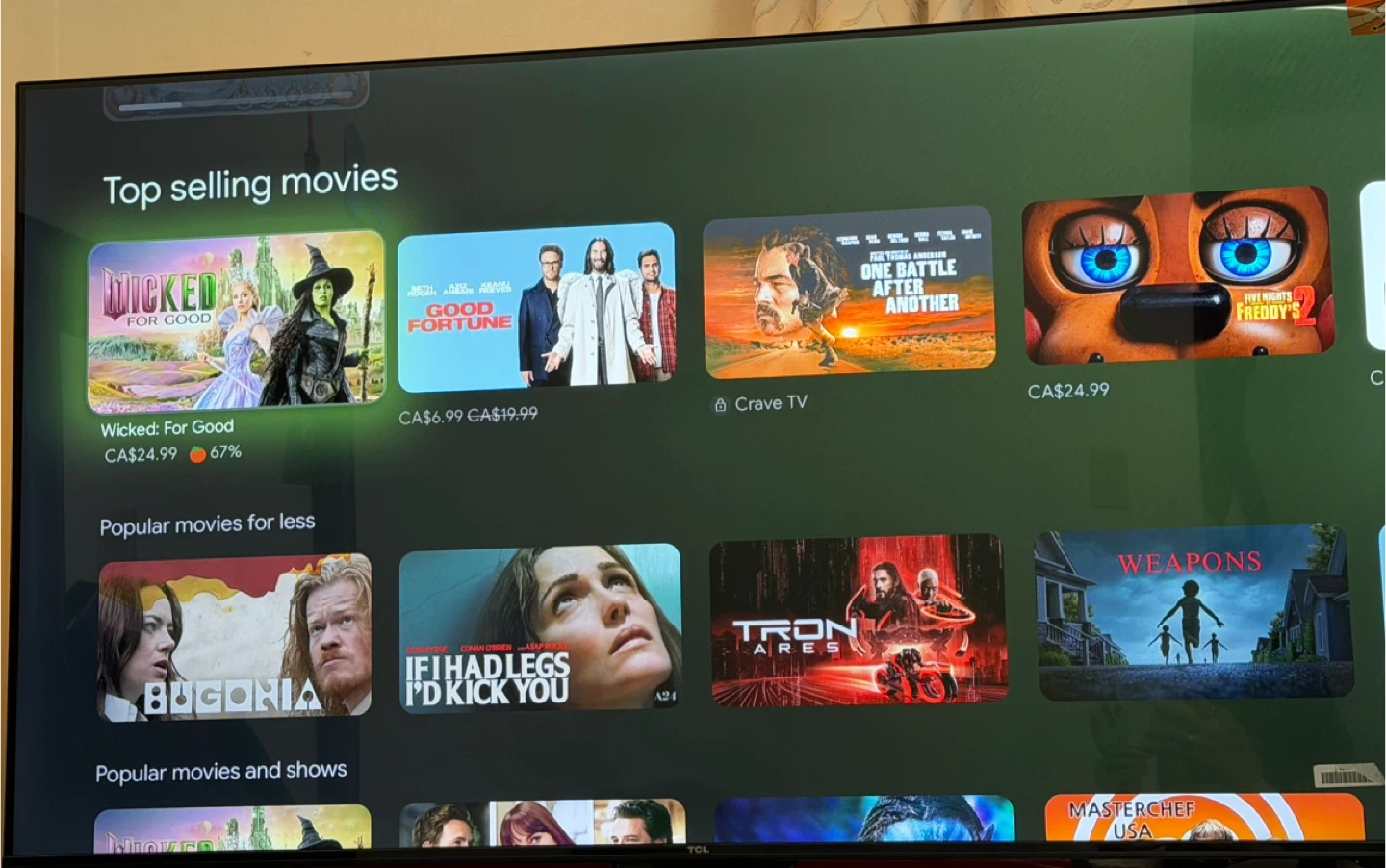 TCL 50" 4K UHD HDR Google TV - in Box!