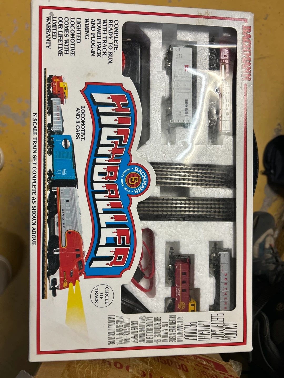 Bachmann Highballer N Scale Train Set