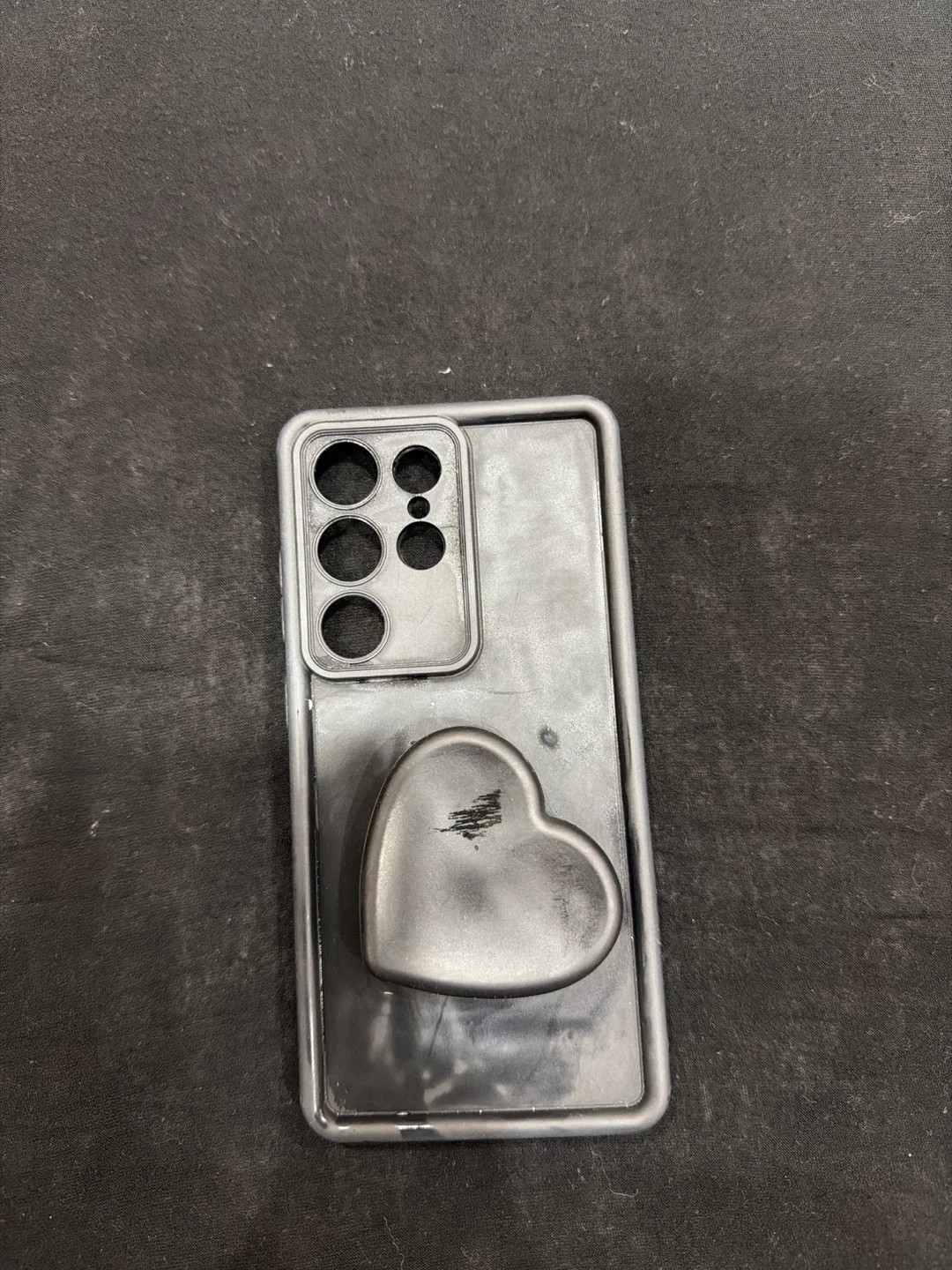 Samsung Phone Case with Heart Pop Socket