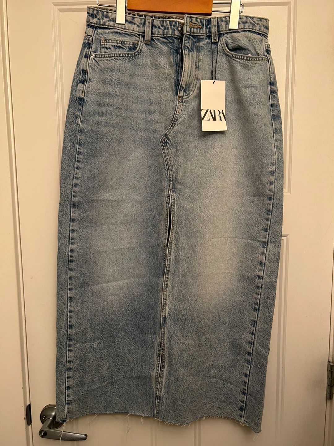 Zara Denim Maxi Skirt - Size M - photo 3