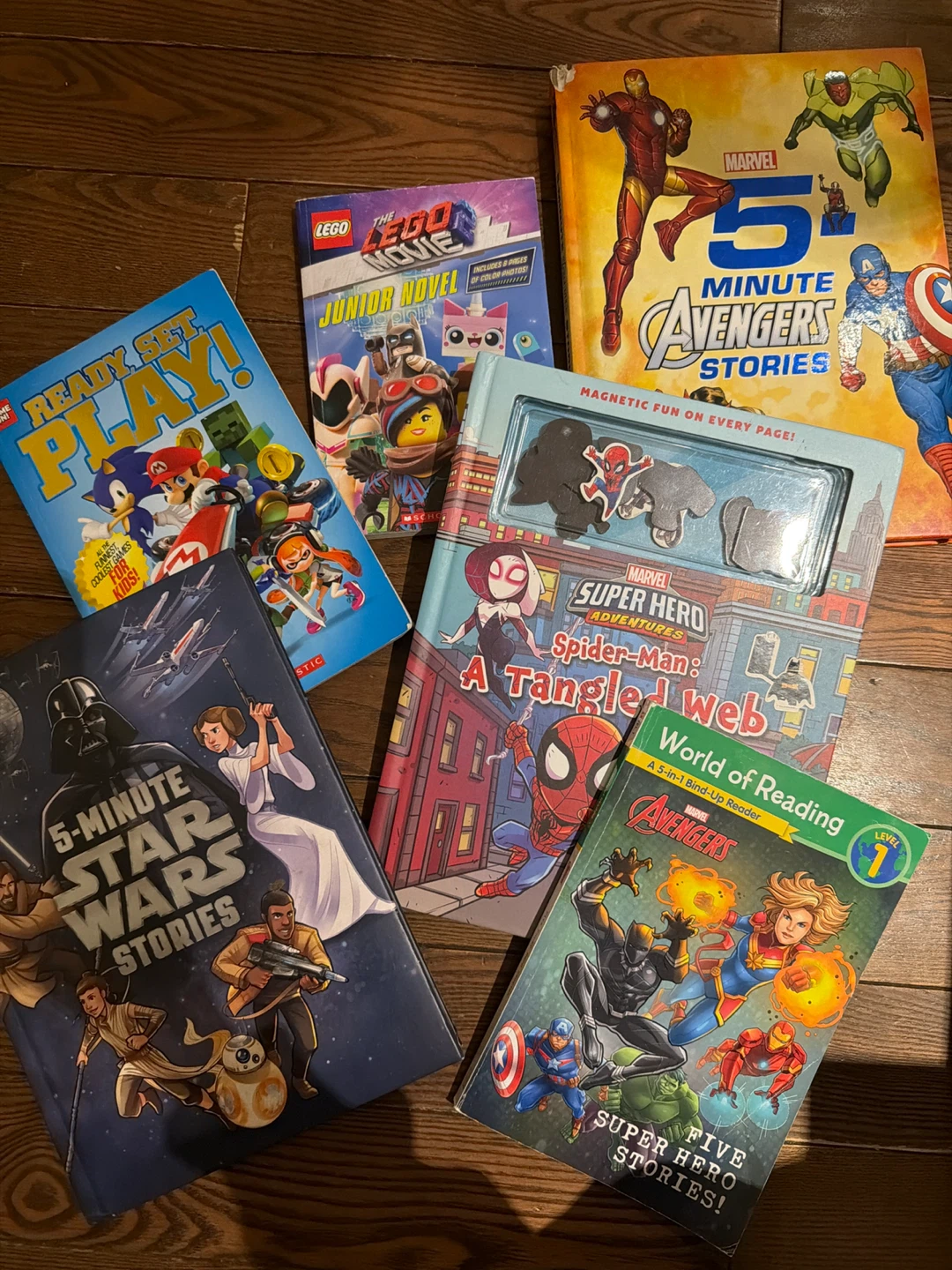 Kids' Books: Lego Movie, Avengers, Star Wars & More!