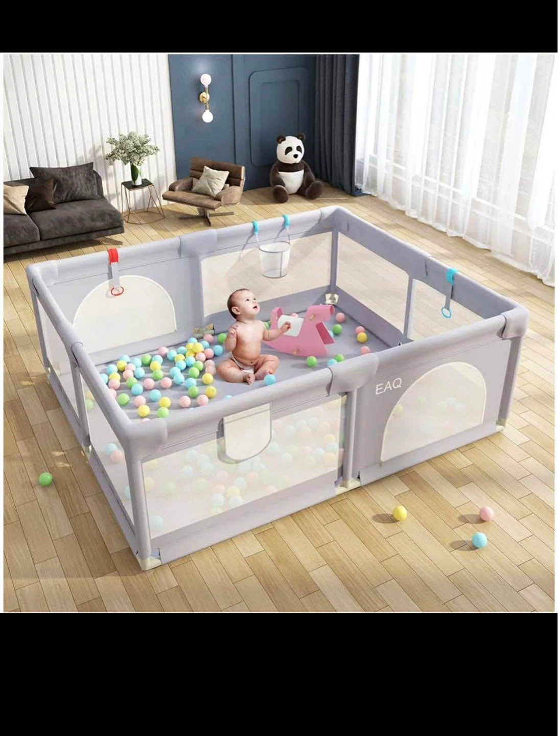 EAQ Baby Playpen - Safe & Sturdy
