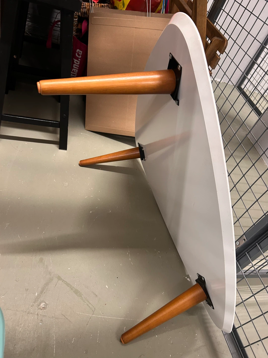 White Triangle Coffee Table - photo 2