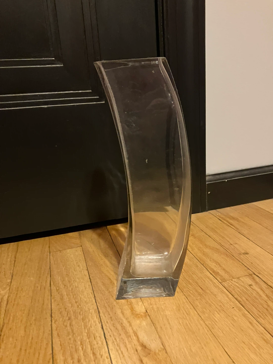 Clear Glass Vase
