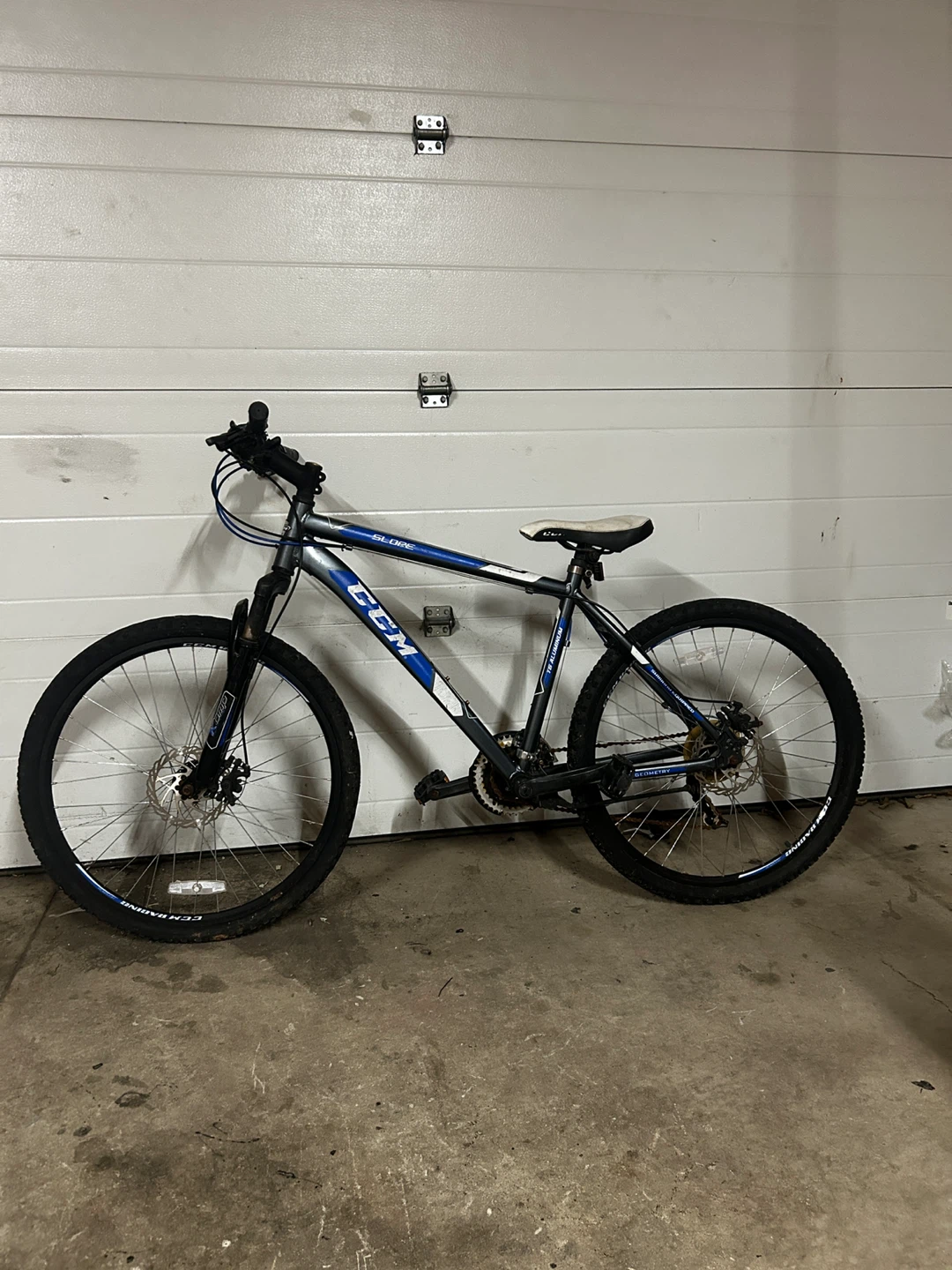CCM Slope Mountain Bike - Blue/White