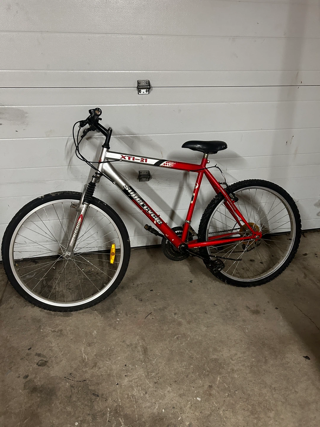 Supercycle XTI-21 Mountain Bike - Red & Silver
