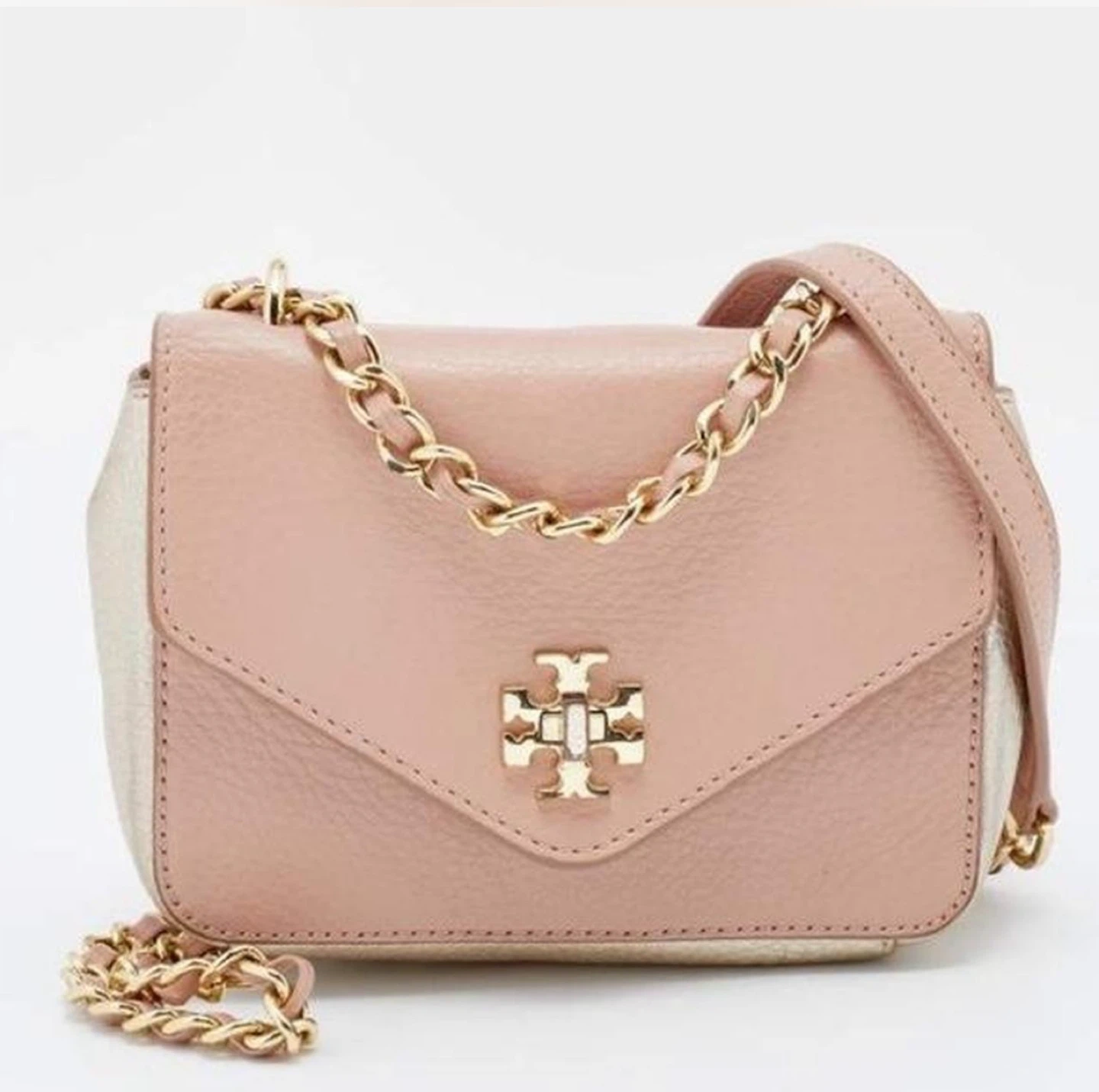 Tory Burch Crossbody Bag - Pink & Gold - photo 3