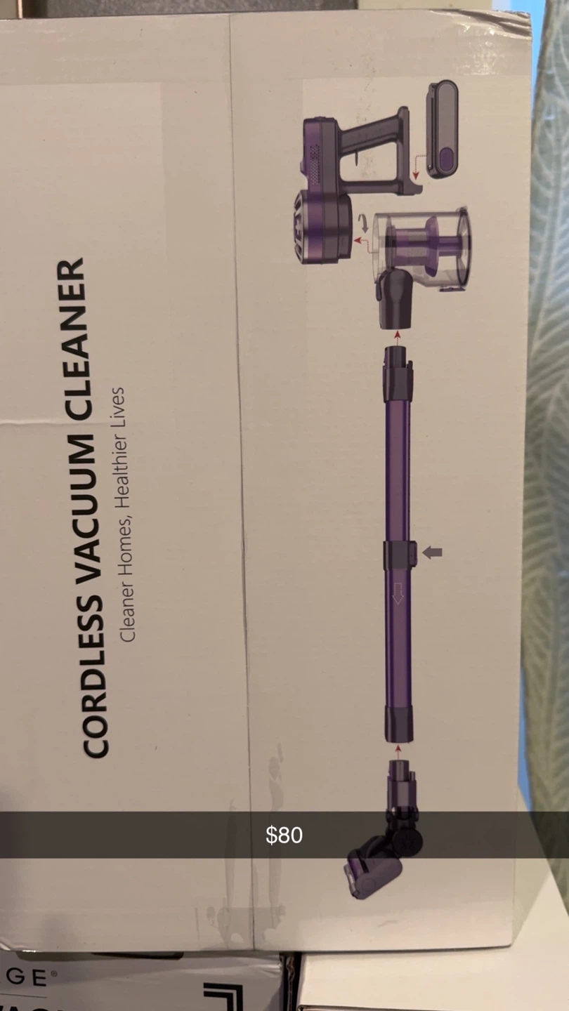 Sharper Image Cordless Vacuum Lightweight Stick & Handheld Combo - photo 5