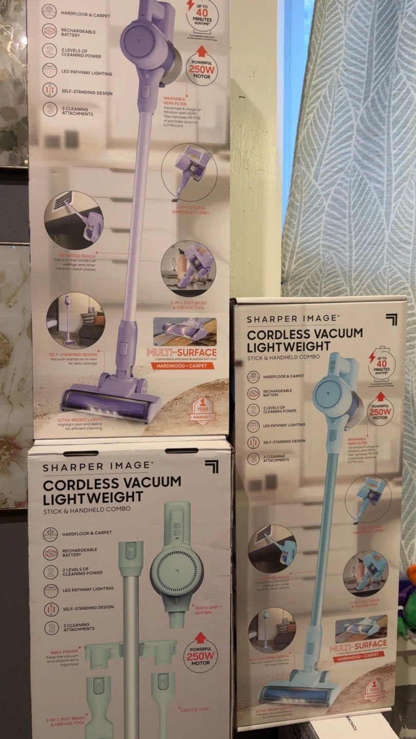 Sharper Image Cordless Vacuum Lightweight Stick & Handheld Combo - photo 4