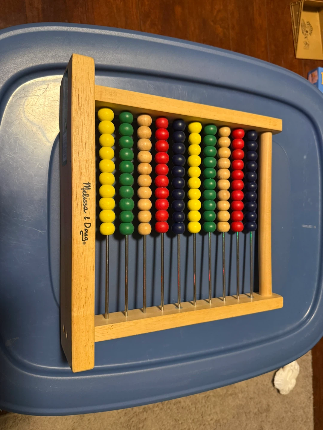 Melissa & Doug Abacus Classic Wooden Toy