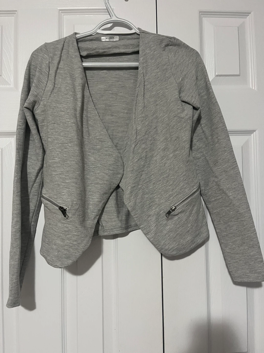 Women's Grey Blazer - Size Small