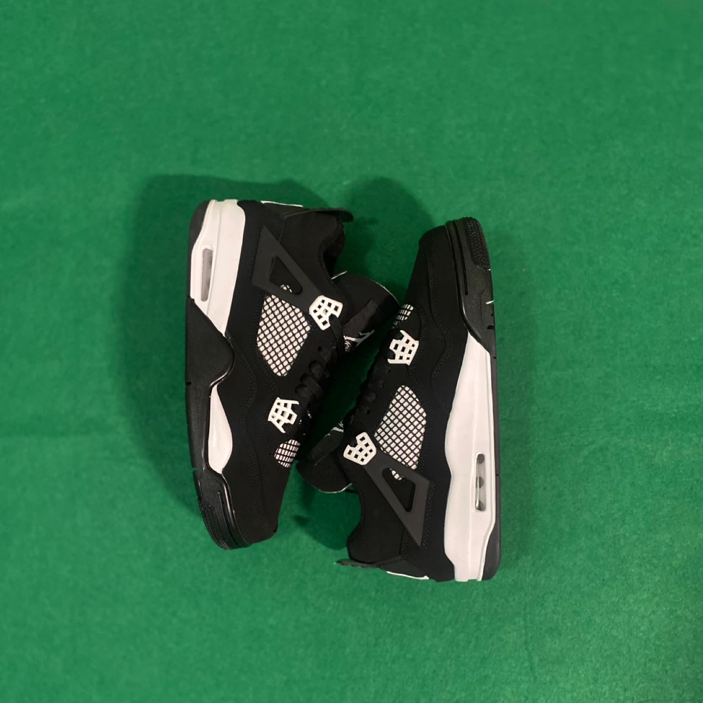 Air Jordan 4 Retro Black/White size 10 brand new!