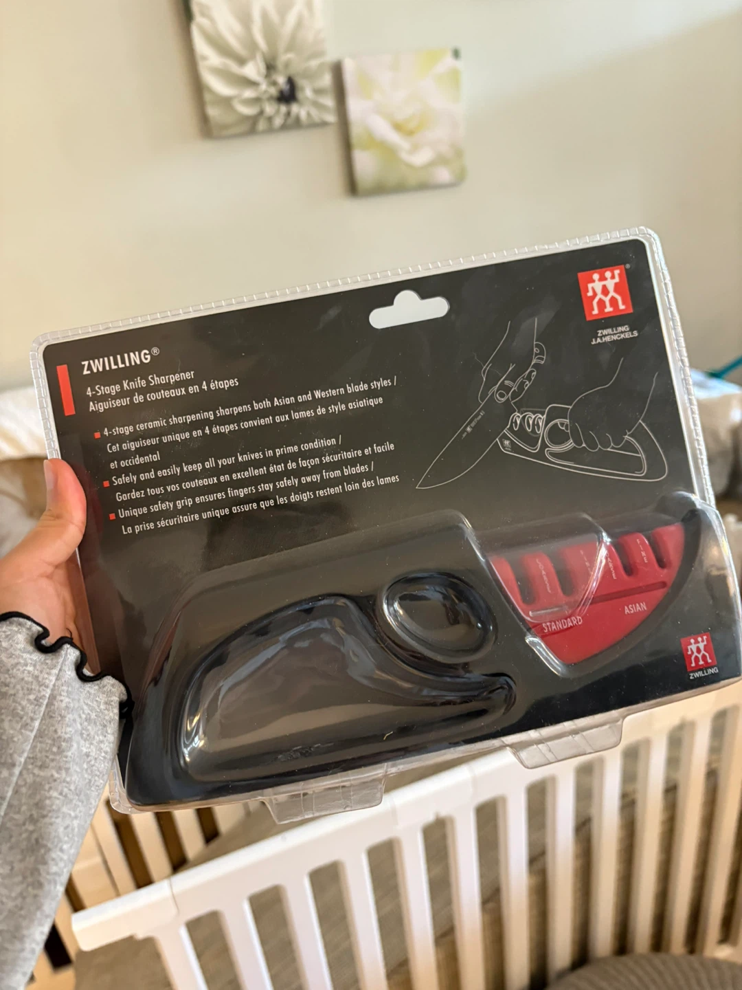 Zwilling 4-Stage Knife Sharpener - New in Box! - photo 2