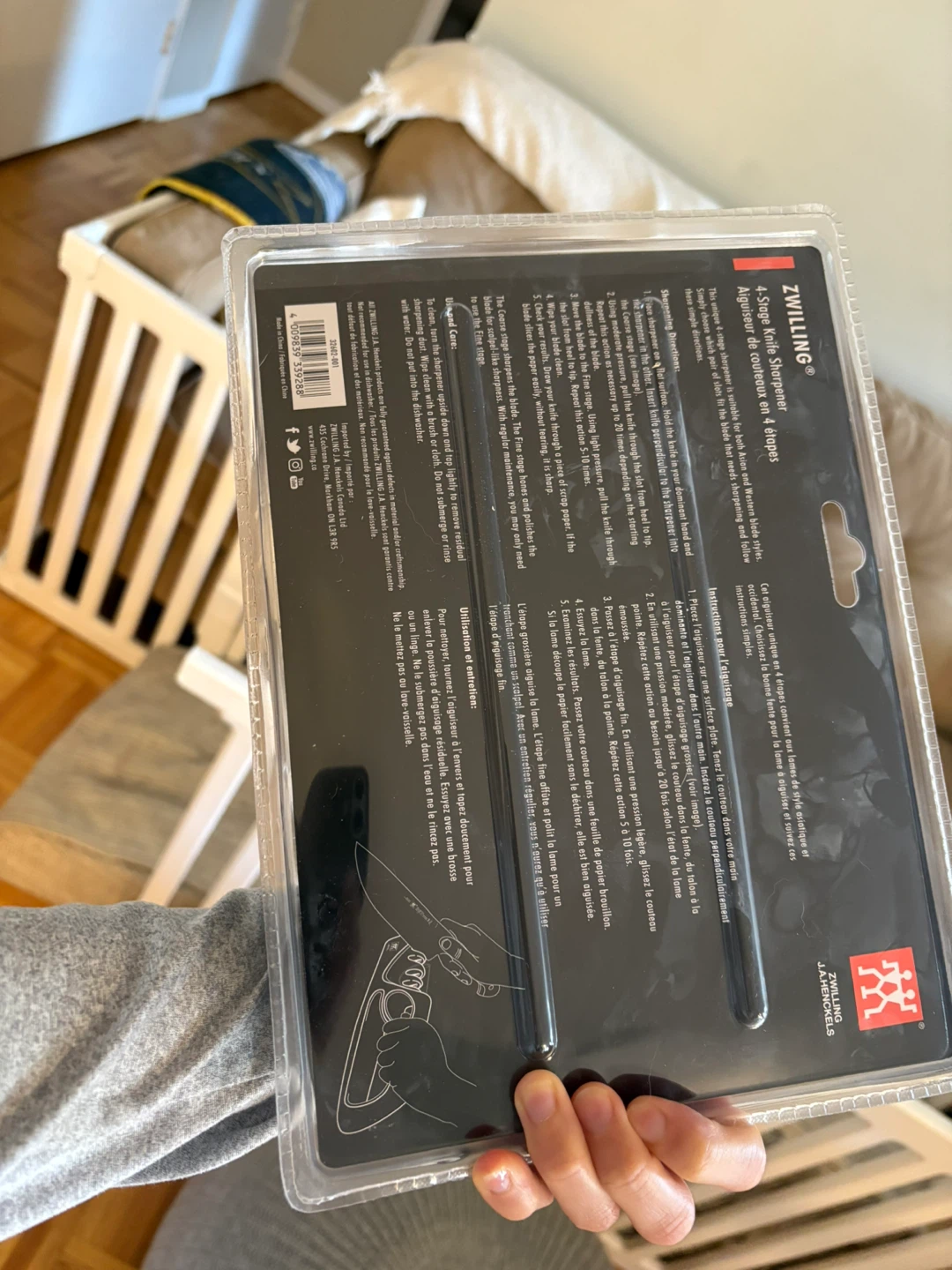 Zwilling 4-Stage Knife Sharpener - New in Box! - photo 3