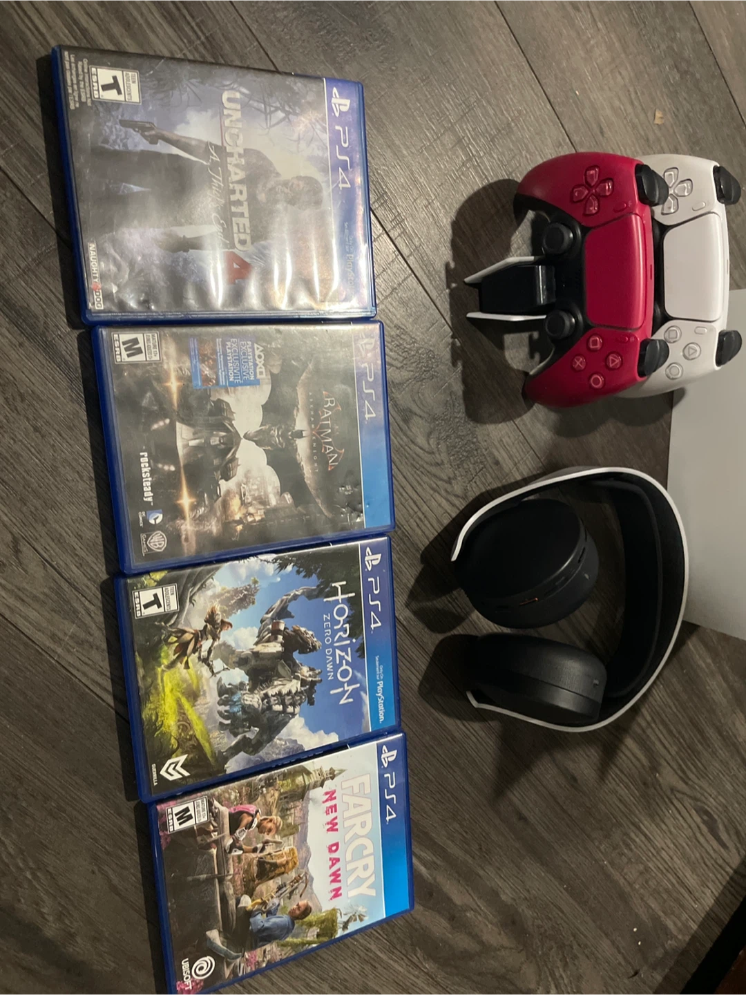 PS5 Console, Games, Controller, Headset Bundle - photo 2