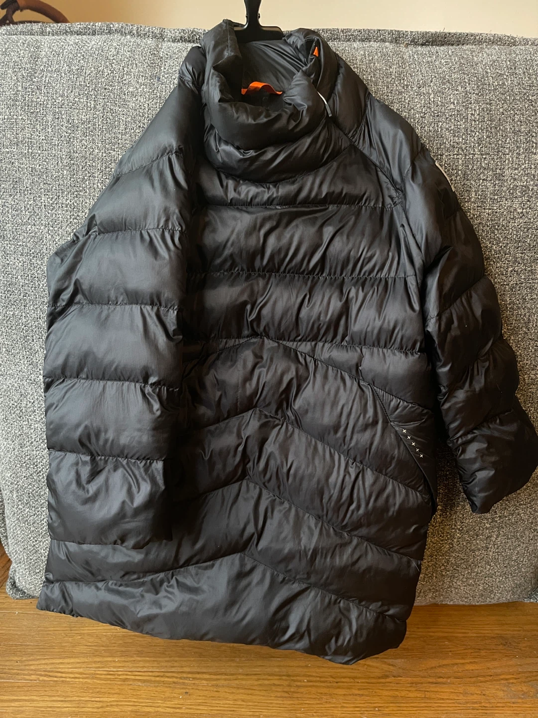 Orage Black Puffer Jacket - Size S - photo 2