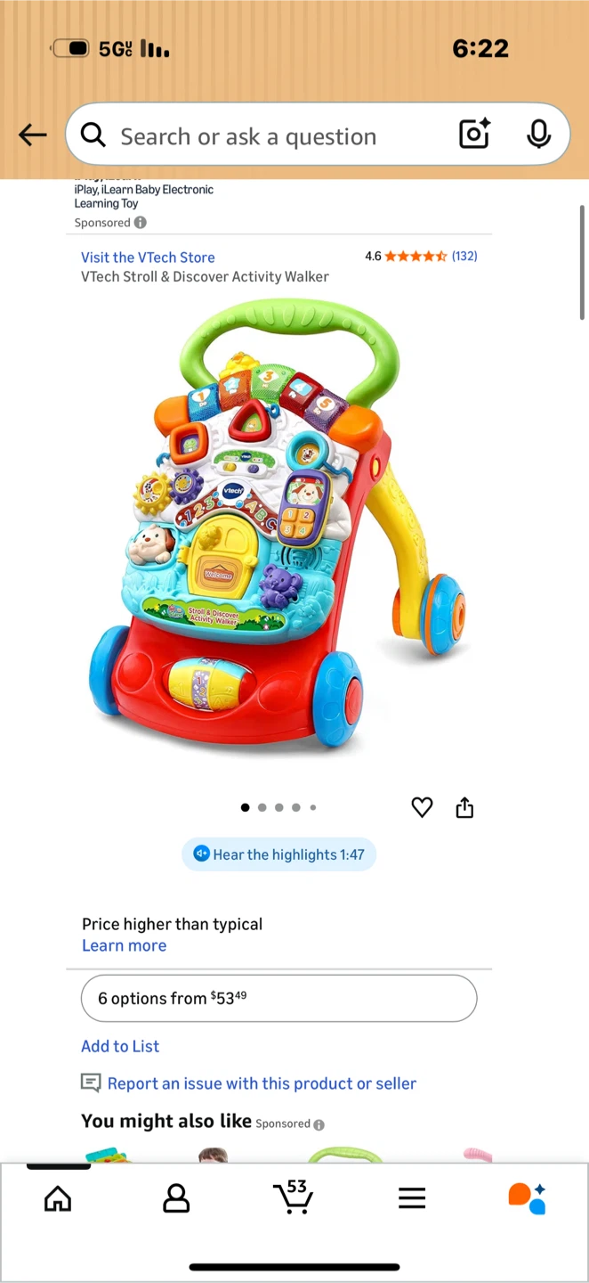 VTech Stroll & Discover Activity Walker