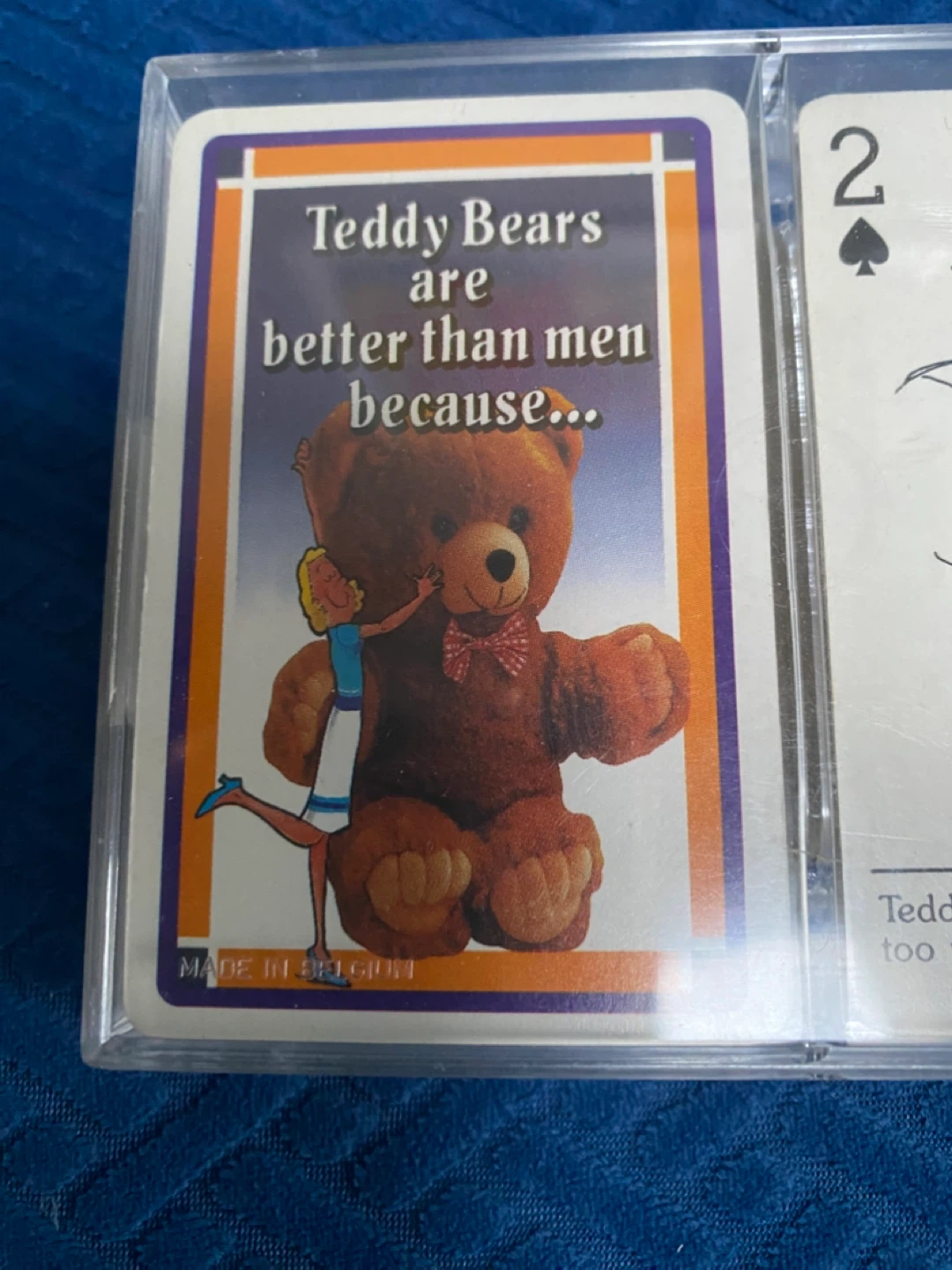 Teddy Bears Are Better Than Men Playing Cards
