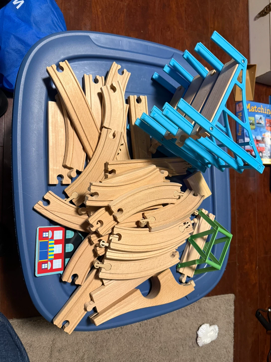 Wooden Railway Set - photo 2