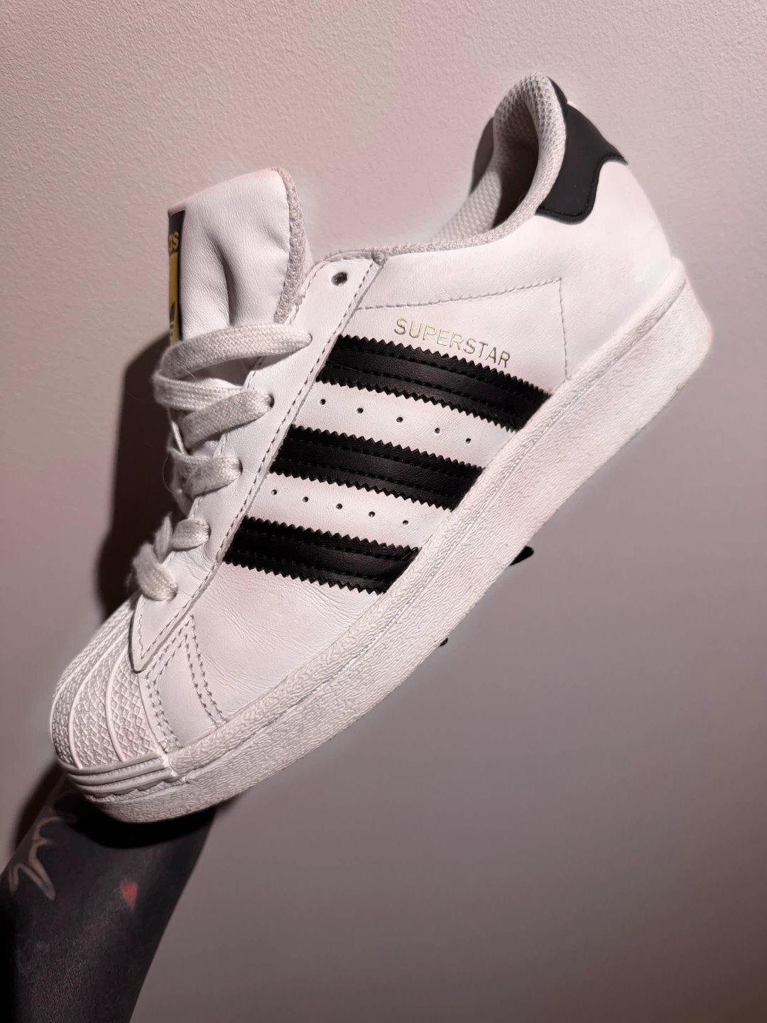 Adidas Superstar White & Black Sneakers - photo 2
