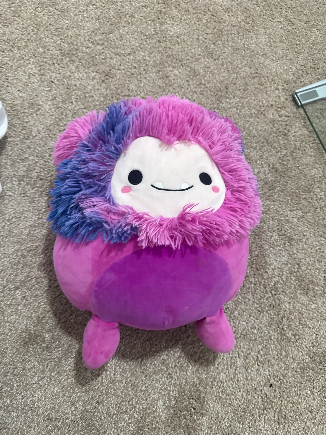 Squishmallow Bigfoot Plush - Pink & Purple