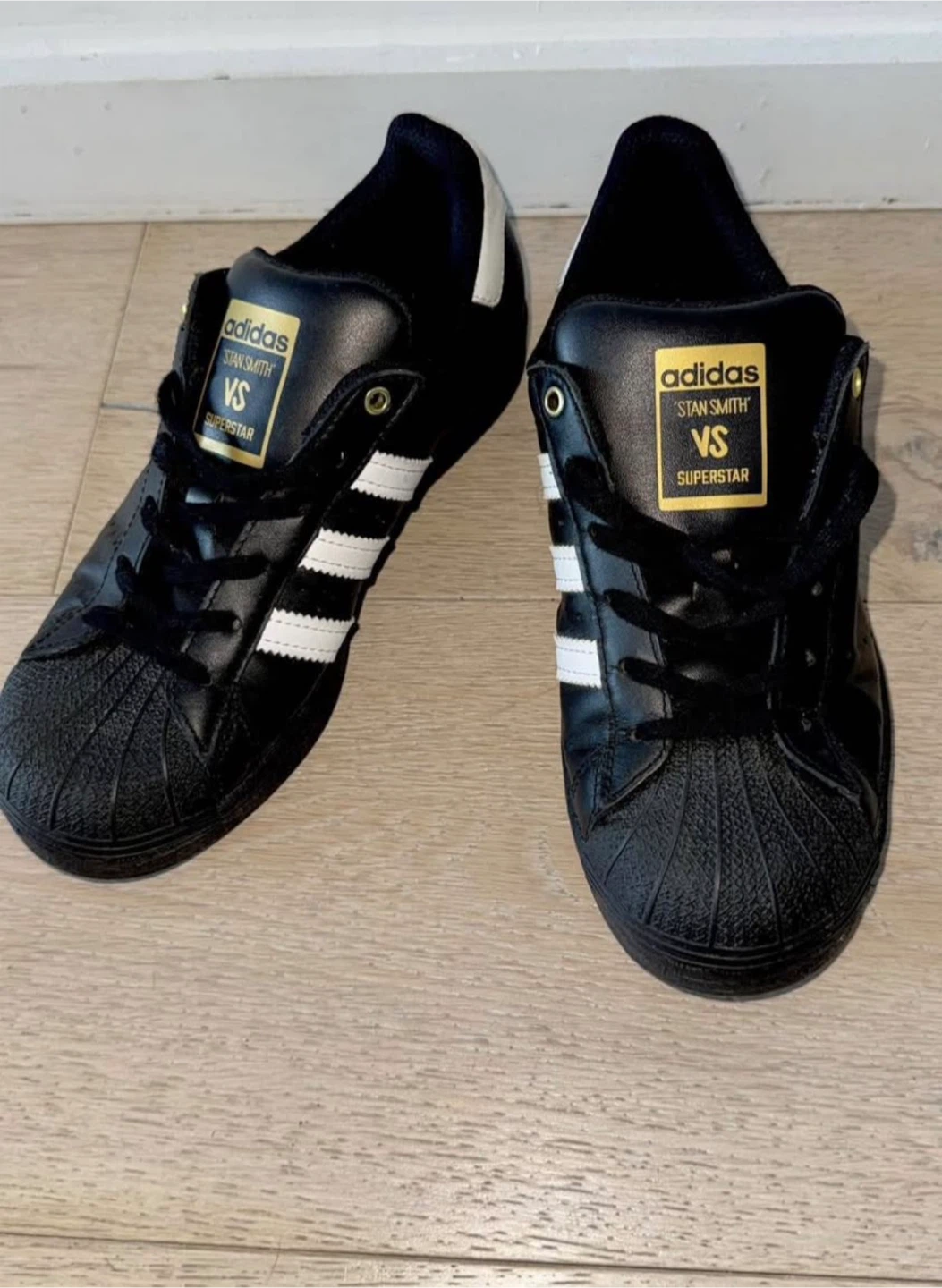 Adidas Stan Smith Superstar Black Sneakers