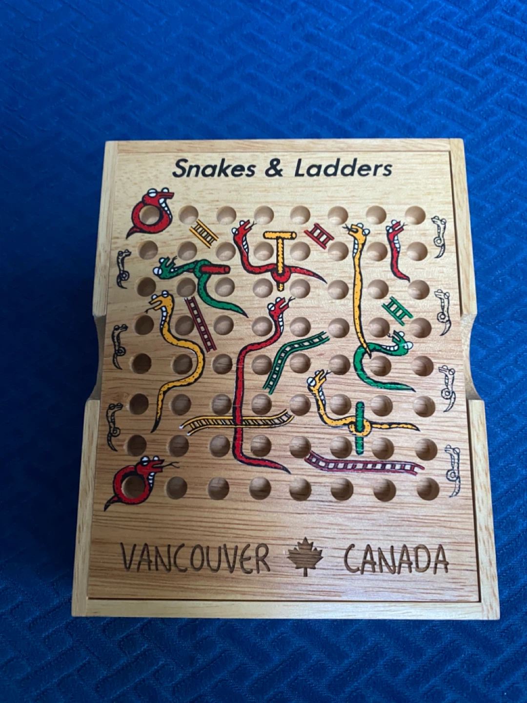 2 classic Wooden Board Games - Vancouver Canada